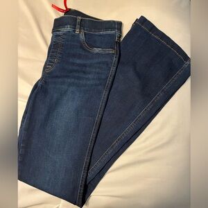 SPANX Dark Blue Flare Jeans